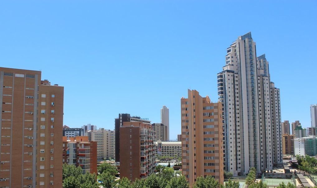 Apartamentos Playamar Benidorm Bagian luar foto